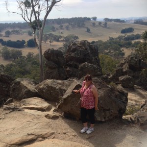 Beautiful Mum, What a view!